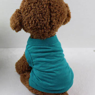 Camiseta de algodón PawWear para perros