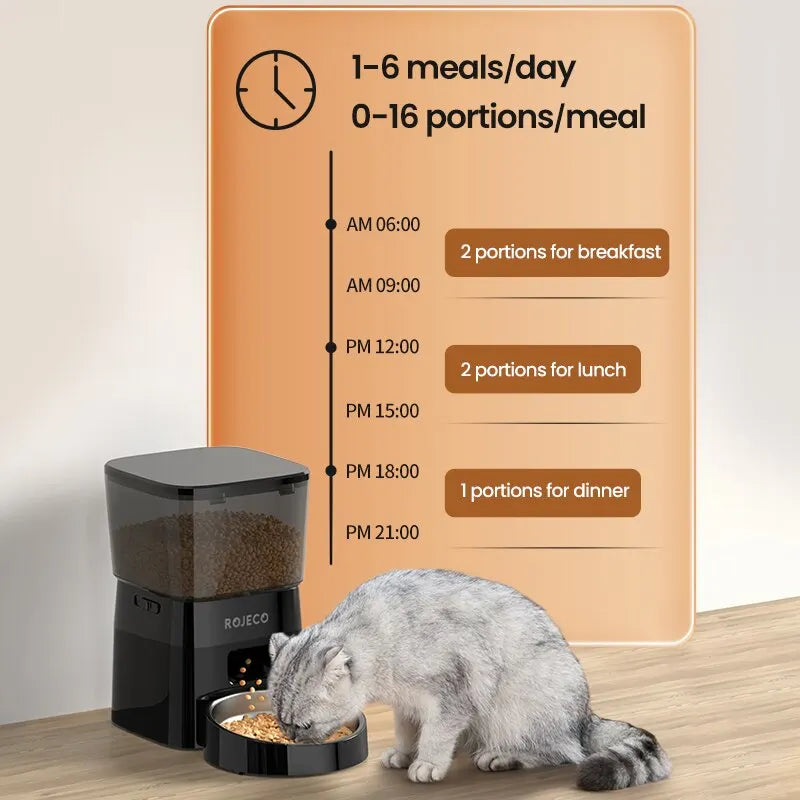 Comedero automático para mascotas PawServe