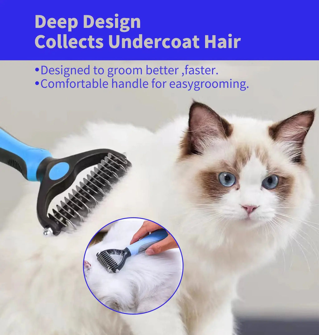 Cepillo profesional para eliminar el pelo muerto FurEase