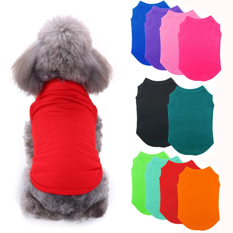 Camiseta de algodón PawWear para perros